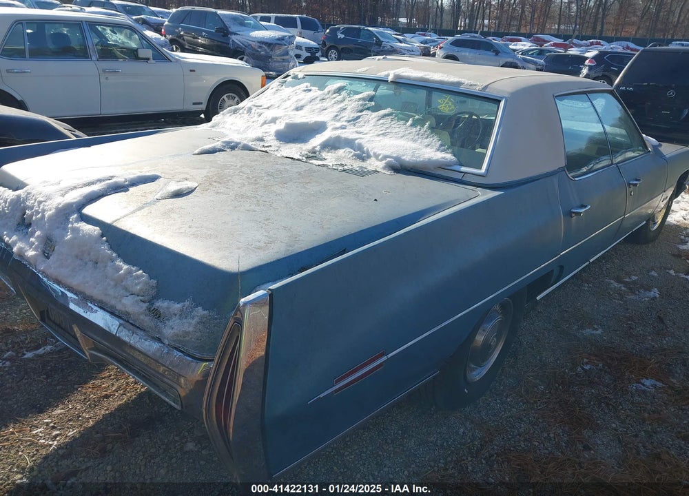 1971 CADILLAC DEVILLE VIN: 683491Q138552