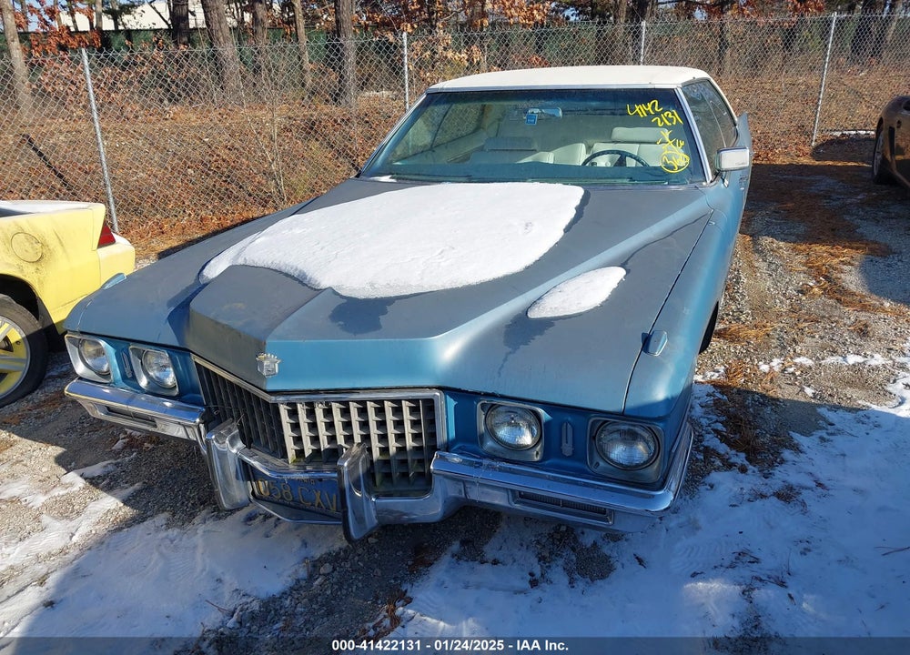1971 CADILLAC DEVILLE VIN: 683491Q138552