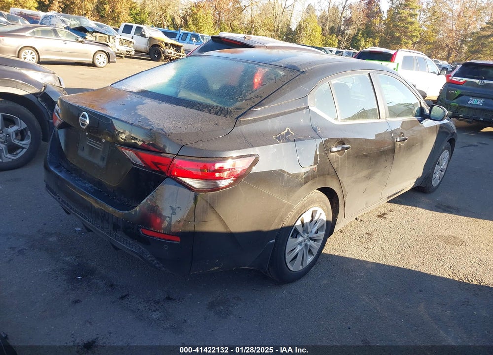 2022 NISSAN SENTRA VIN: 3N1AB8BVXNY210059