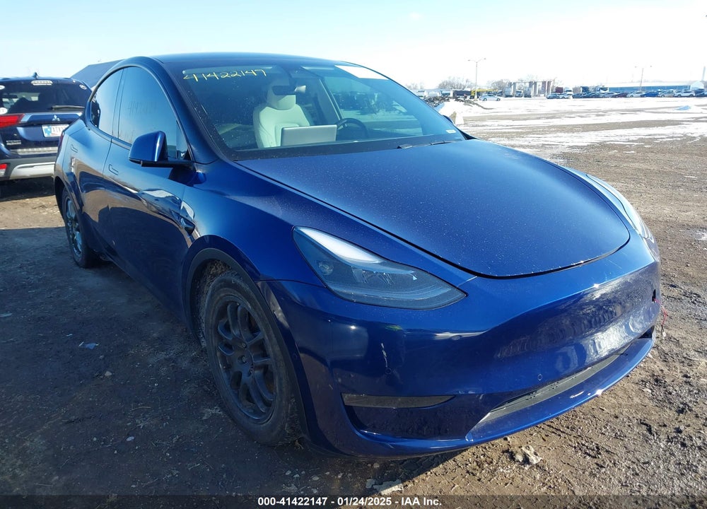 2020 TESLA MODEL Y LONG RANGE DUAL MOTOR ALL-WHEEL DRIVE VIN: 5YJYGDEE4LF023751