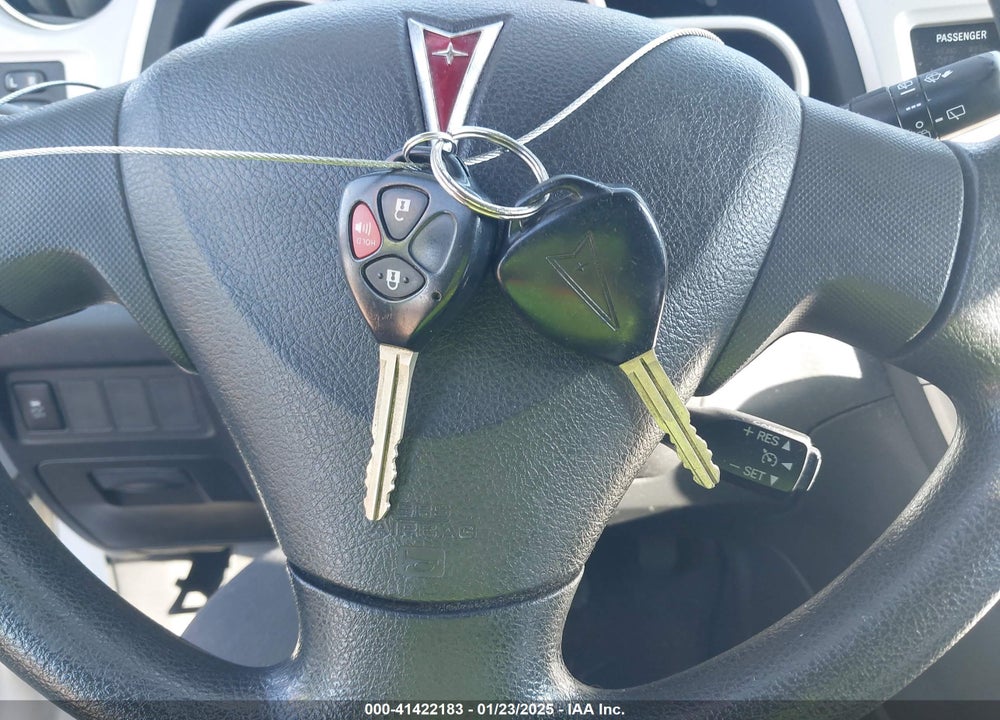 2010 PONTIAC VIBE VIN: 5Y2SP6E05AZ412346
