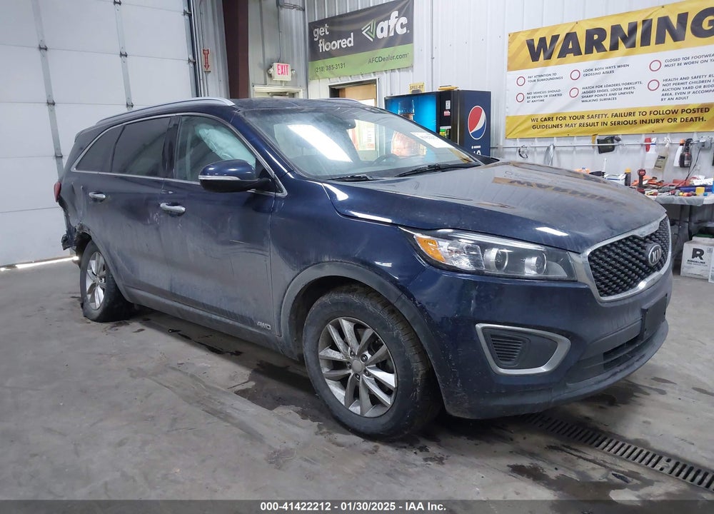 2016 KIA SORENTO 2.4L LX VIN: 5XYPGDA36GG182365