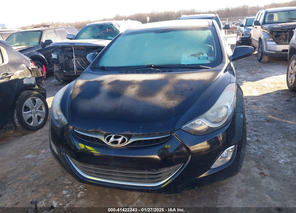 2013 HYUNDAI ELANTRA VIN: 5NPDH4AE6DH432225