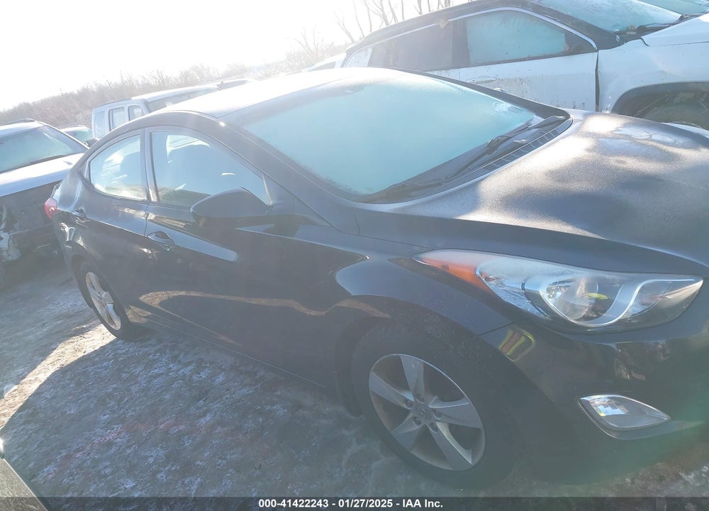 2013 HYUNDAI ELANTRA VIN: 5NPDH4AE6DH432225