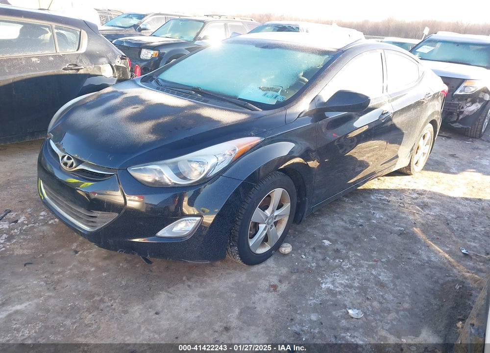 2013 HYUNDAI ELANTRA VIN: 5NPDH4AE6DH432225