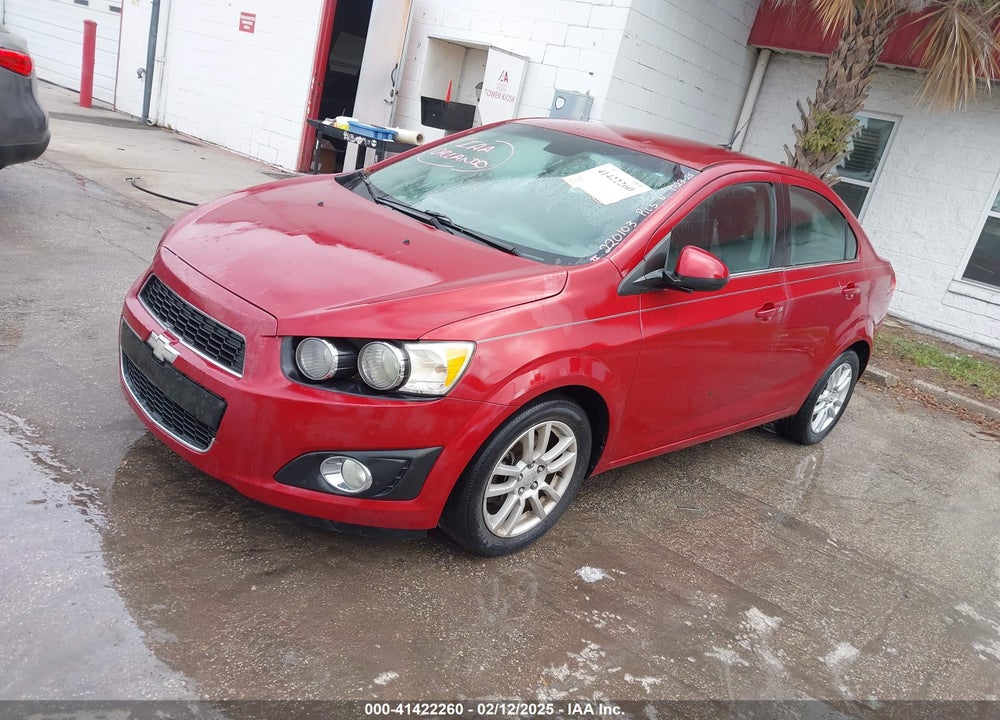 2012 CHEVROLET SONIC 2LT VIN: 1G1JC5SHXC4220103