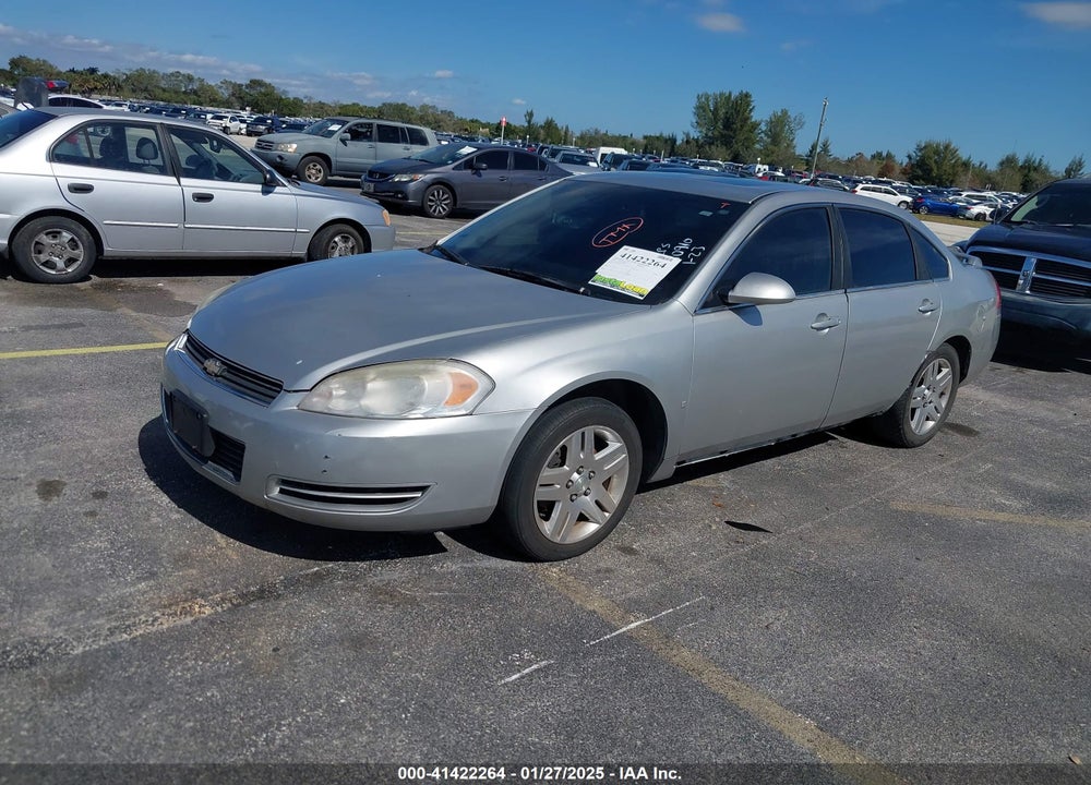 2008 CHEVROLET IMPALA LT VIN: 2G1WT58N389180910