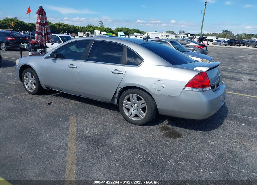 2008 CHEVROLET IMPALA LT VIN: 2G1WT58N389180910