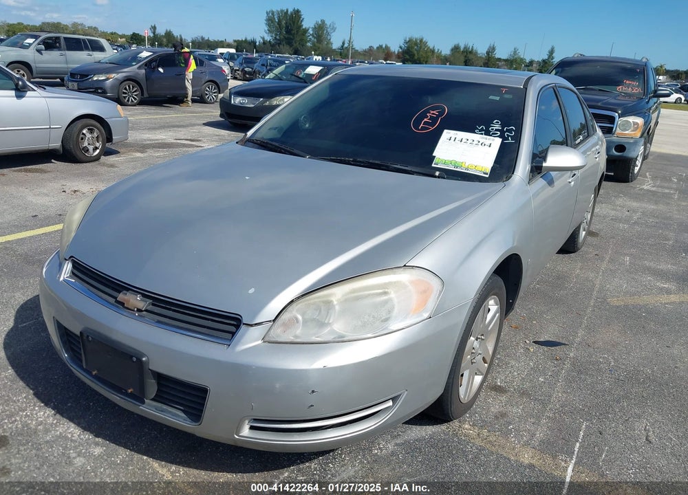 2008 CHEVROLET IMPALA LT VIN: 2G1WT58N389180910