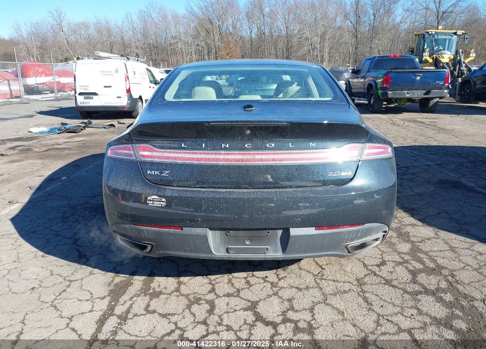 2014 LINCOLN MKZ VIN: 3LN6L2J9XER808451