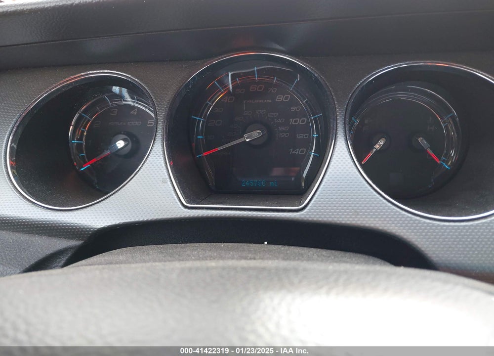 2012 FORD TAURUS SEL VIN: 1FAHP2EW9CG116810
