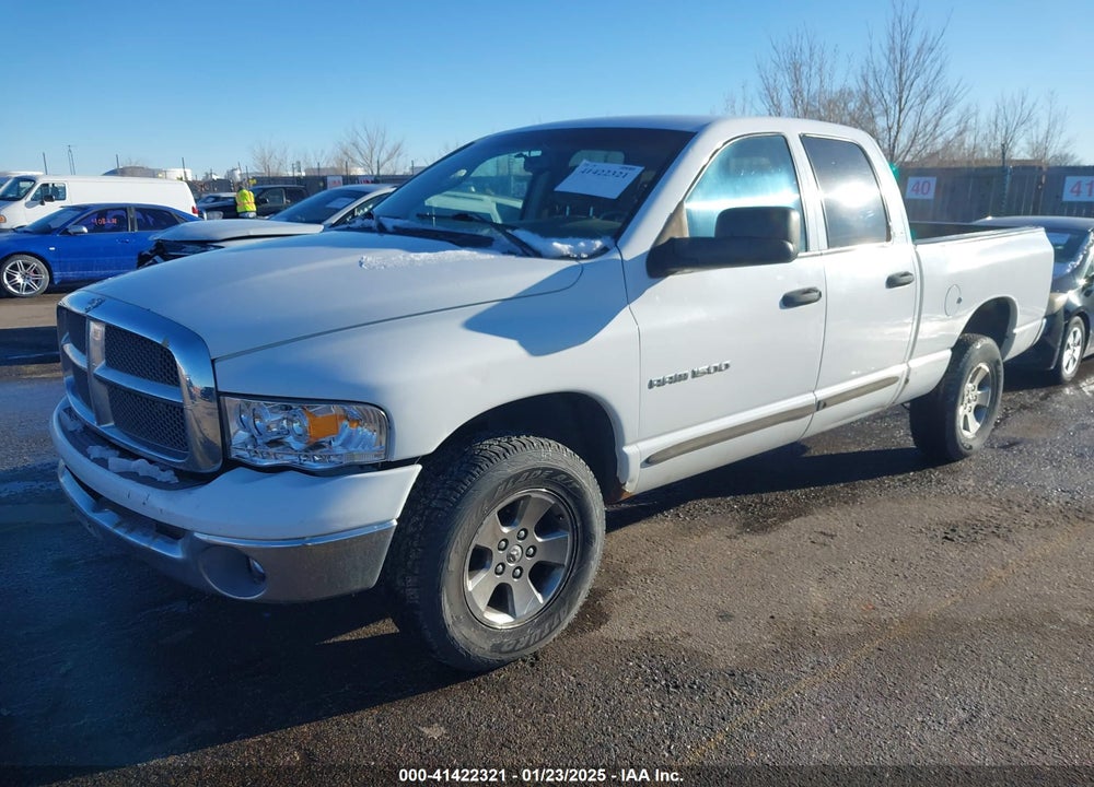 2002 DODGE RAM 1500 ST VIN: 3D3HU18Z62G152970