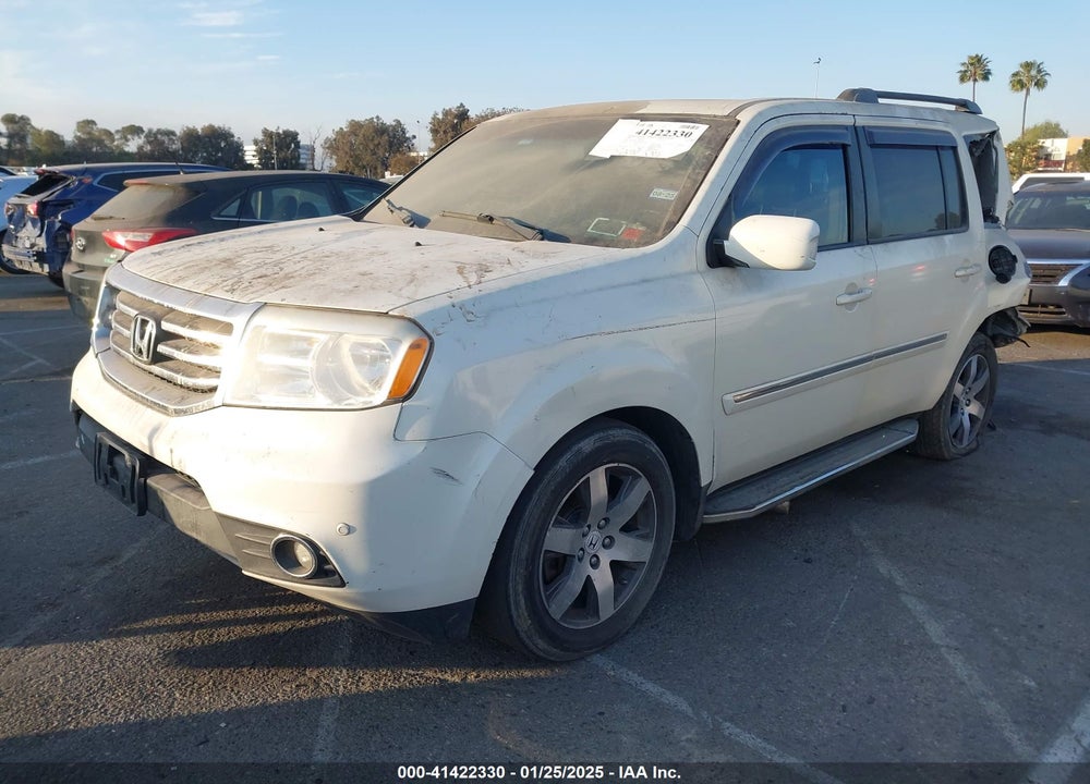 2013 HONDA PILOT TOURING VIN: 5FNYF3H92DB013488