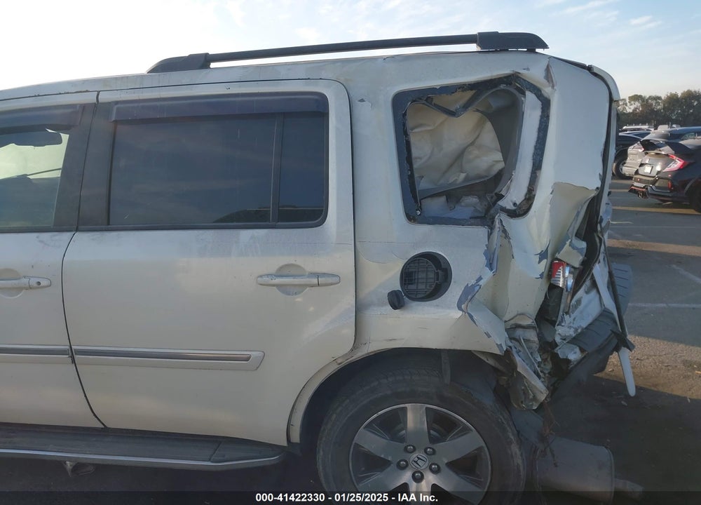 2013 HONDA PILOT TOURING VIN: 5FNYF3H92DB013488