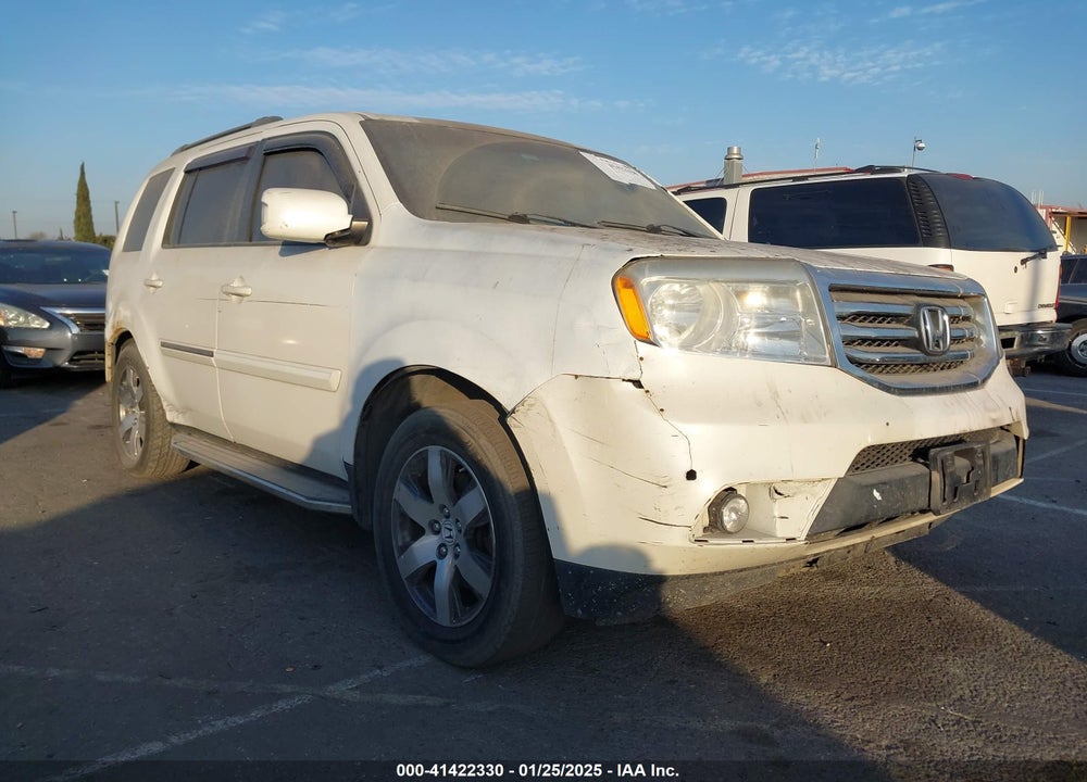 2013 HONDA PILOT TOURING VIN: 5FNYF3H92DB013488