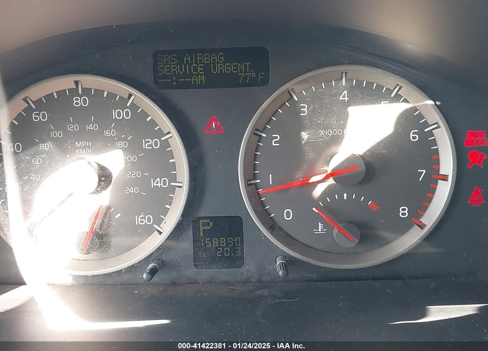 2006 VOLVO S40 2.5L TURBO VIN: YV1MH682062215193