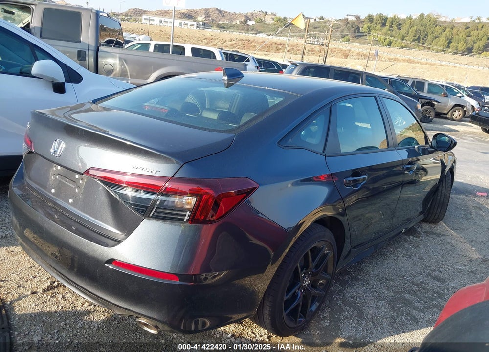 2025 HONDA CIVIC SPORT VIN: 2HGFE2F51SH547675