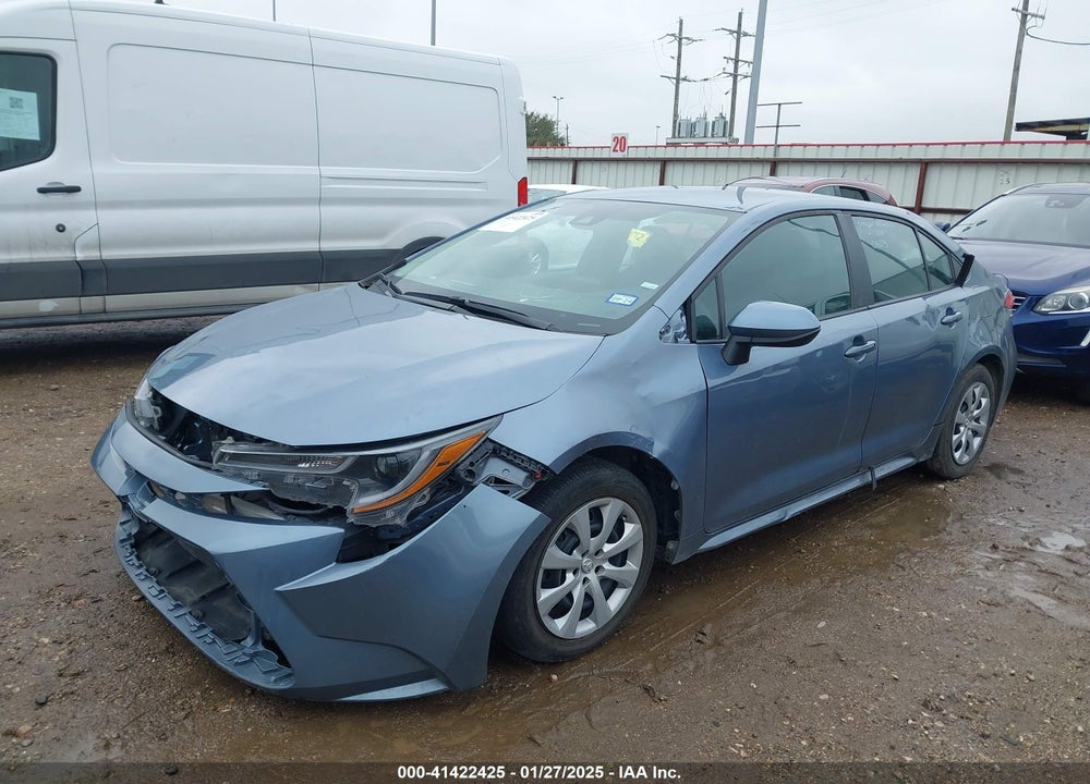 2022 TOYOTA COROLLA LE VIN: 5YFEPMAE7NP369454