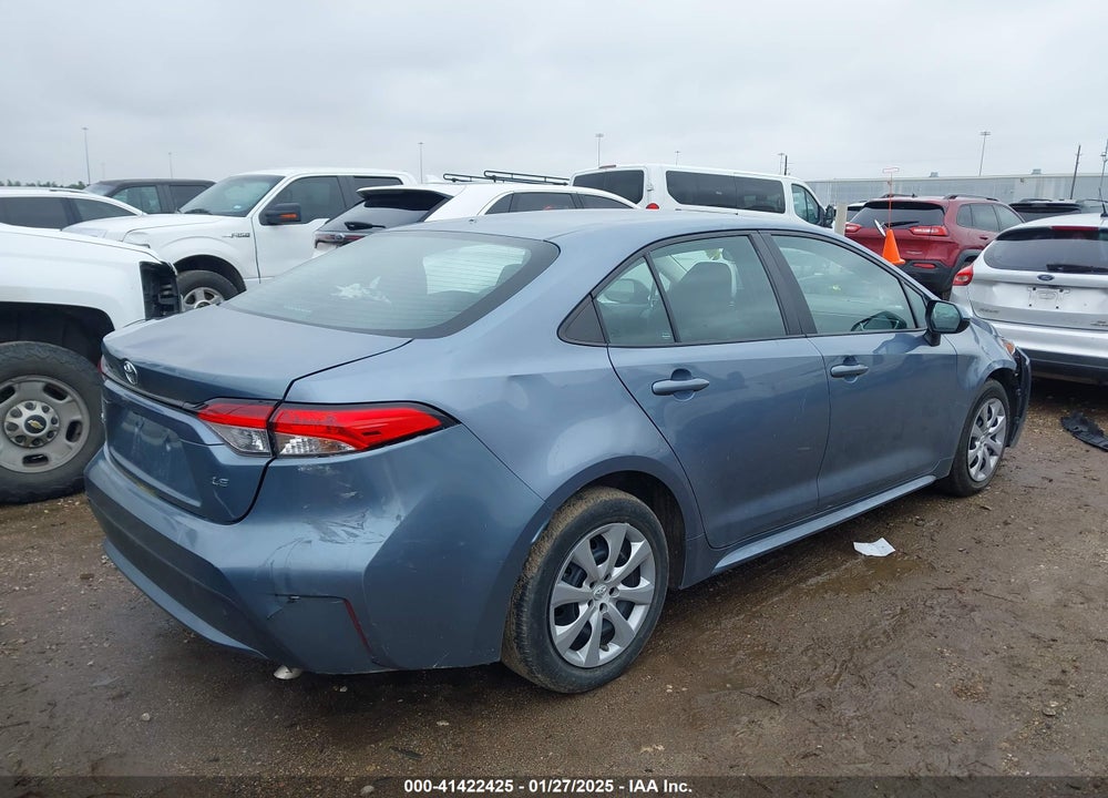 2022 TOYOTA COROLLA LE VIN: 5YFEPMAE7NP369454
