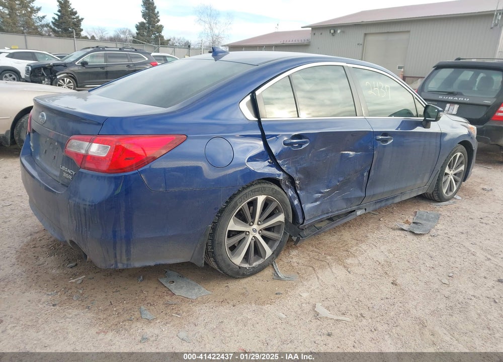2017 SUBARU LEGACY 3.6R LIMITED VIN: 4S3BNEN63H3012786