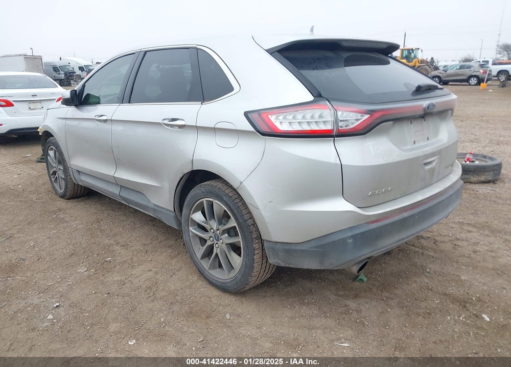 2017 FORD EDGE TITANIUM VIN: 2FMPK3K99HBB51799