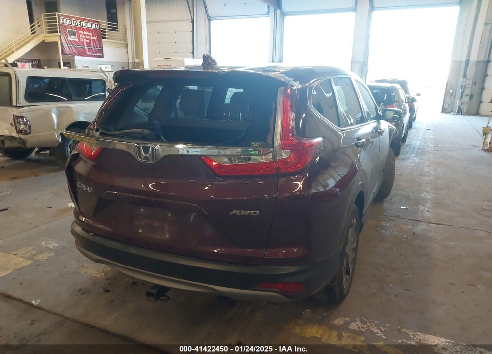 2019 HONDA CR-V EX VIN: 5J6RW2H53KL007733