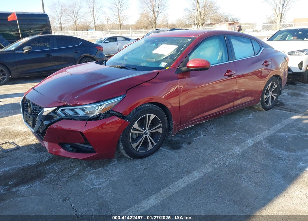 2021 NISSAN SENTRA VIN: 3N1AB8CV6MY320233