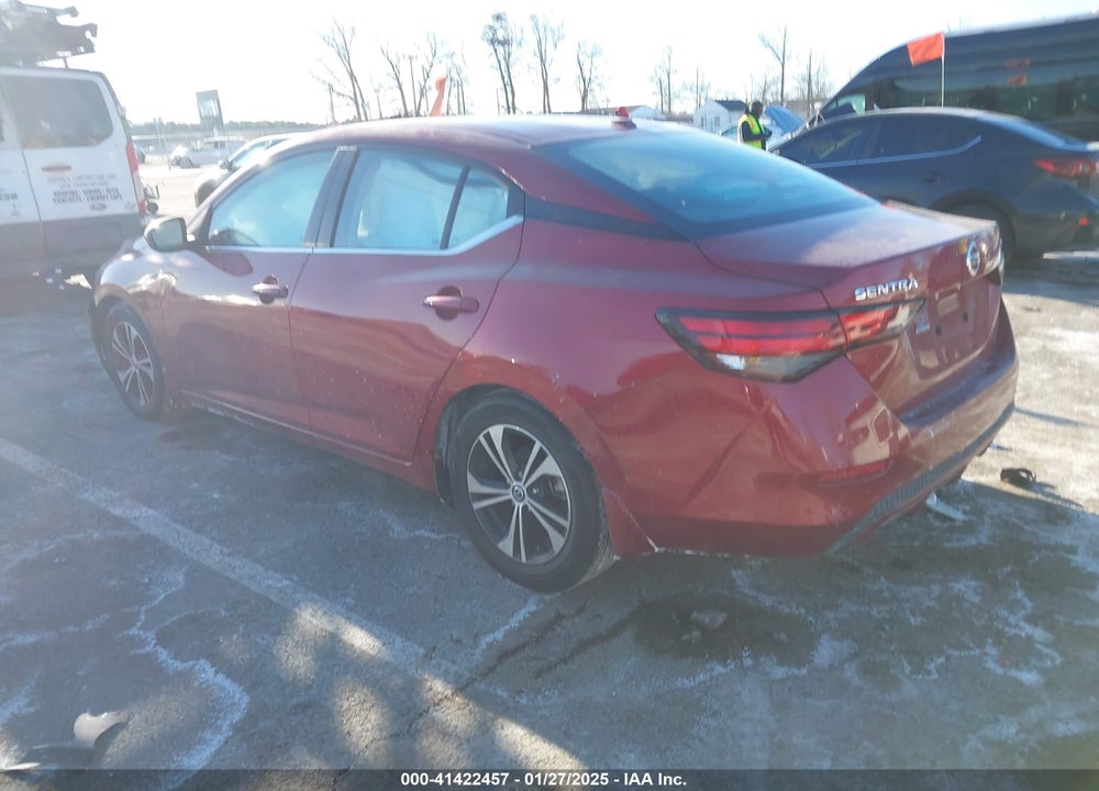 2021 NISSAN SENTRA VIN: 3N1AB8CV6MY320233
