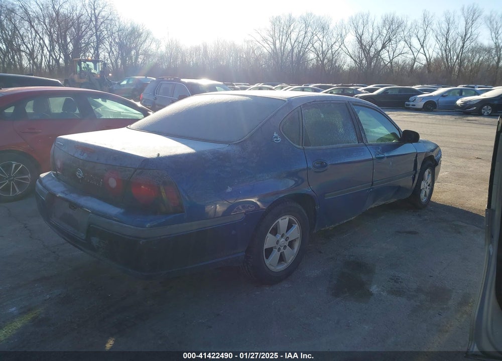 2005 CHEVROLET IMPALA VIN: 2G1WF52E059317863