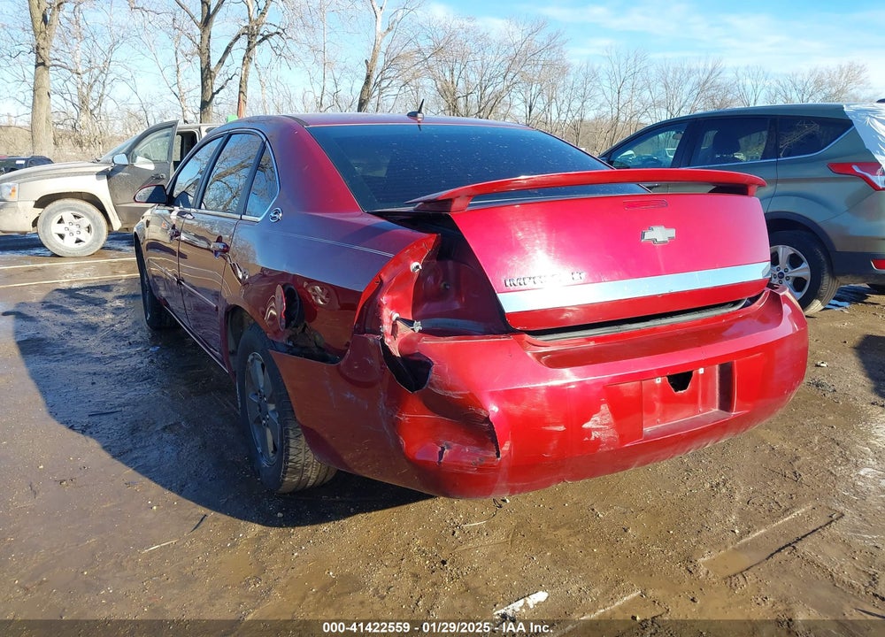 2008 CHEVROLET IMPALA LT VIN: 2G1WT58N881287367