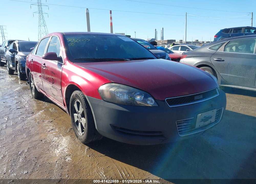 2008 CHEVROLET IMPALA LT VIN: 2G1WT58N881287367
