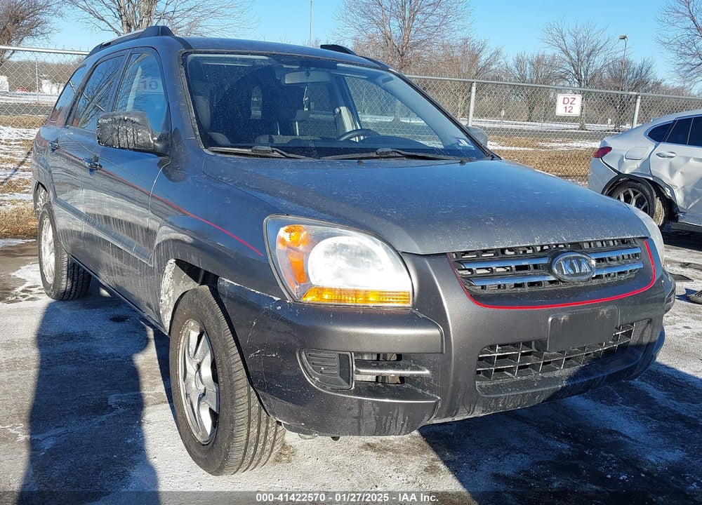 2008 KIA SPORTAGE LX VIN: KNDJF724987487276