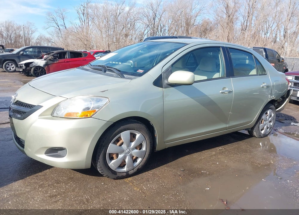2008 TOYOTA YARIS VIN: JTDBT923081236505