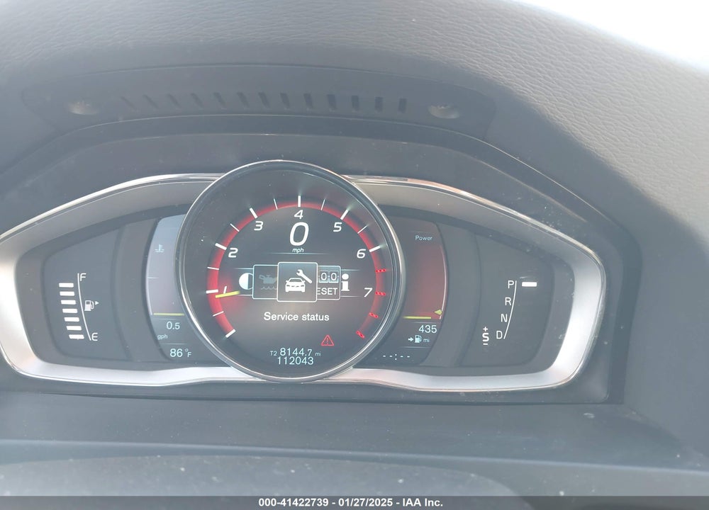 2015 VOLVO V60 VIN: YV126MED5F1189283