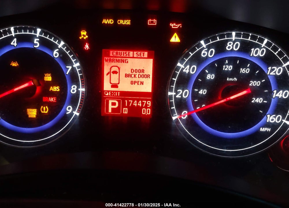 2008 INFINITI EX35 JOURNEY VIN: JNKAJ09F68M362278