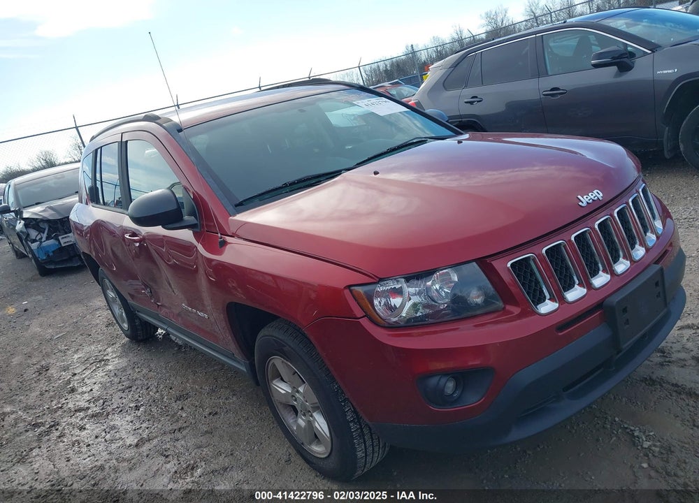 2015 JEEP COMPASS SPORT VIN: 1C4NJCBA3FD284901