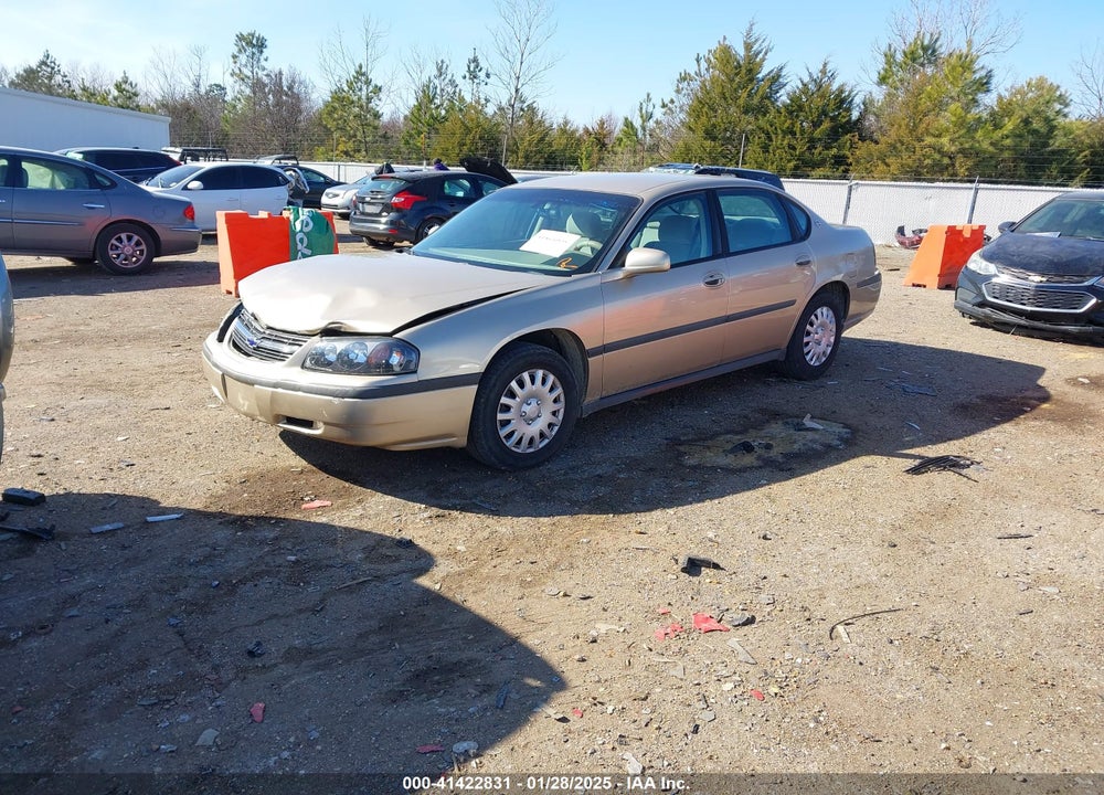 2004 CHEVROLET IMPALA VIN: 2G1WF52E449204318