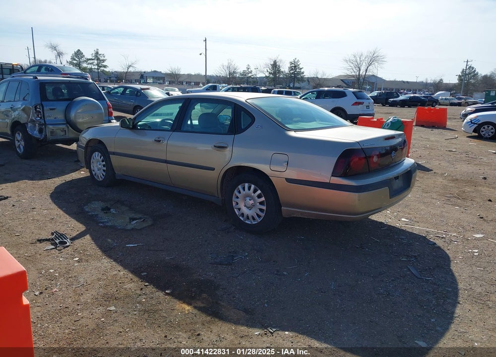 2004 CHEVROLET IMPALA VIN: 2G1WF52E449204318