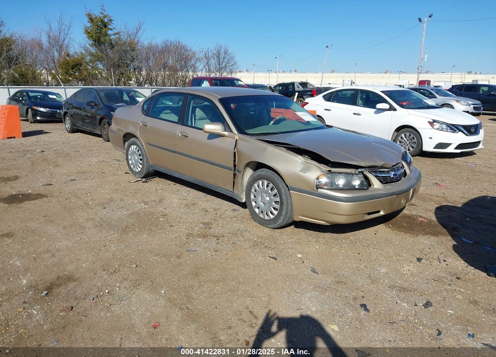 2004 CHEVROLET IMPALA VIN: 2G1WF52E449204318