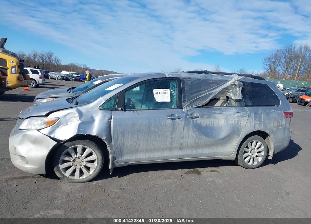 2017 TOYOTA SIENNA LE 7 PASSENGER VIN: 5TDJZ3DC9HS148916