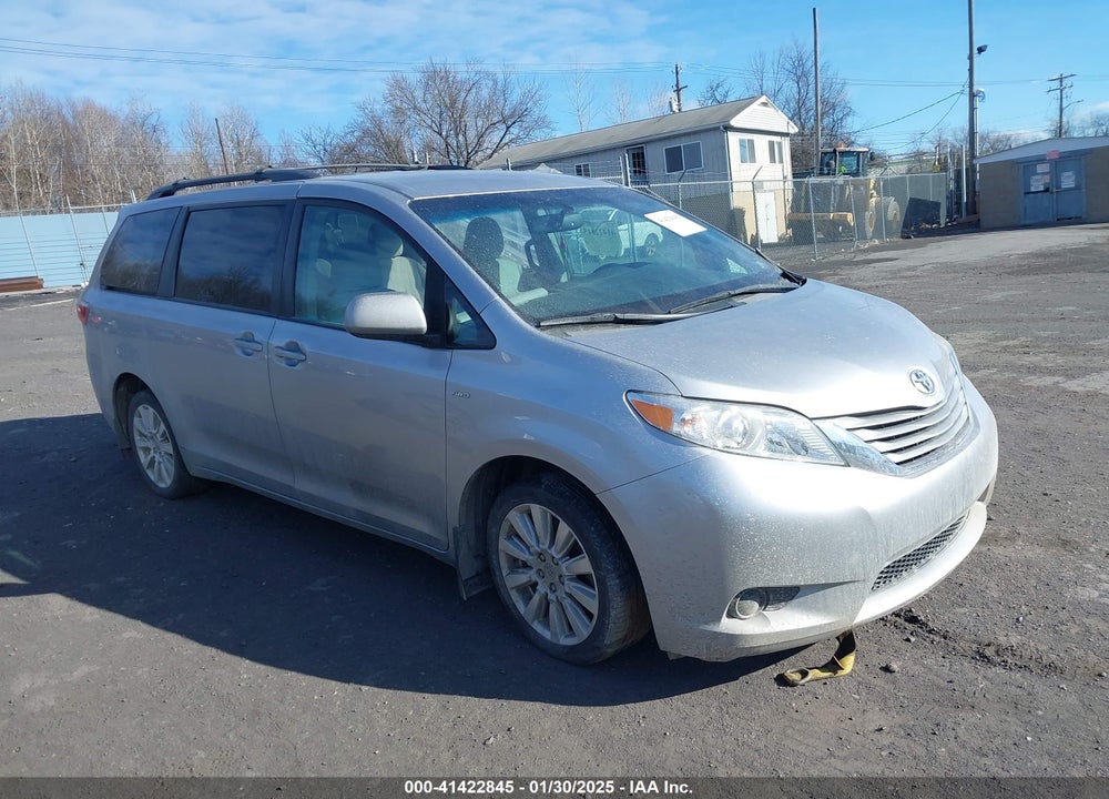 2017 TOYOTA SIENNA LE 7 PASSENGER VIN: 5TDJZ3DC9HS148916
