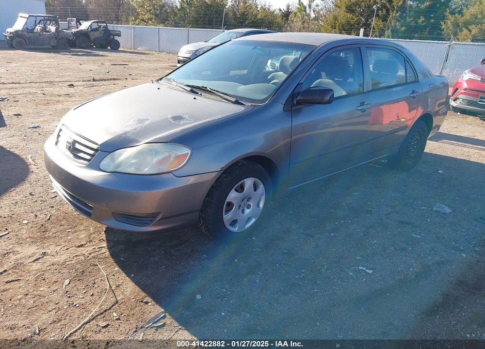 2003 TOYOTA COROLLA CE VIN: 1NXBR32E63Z077991