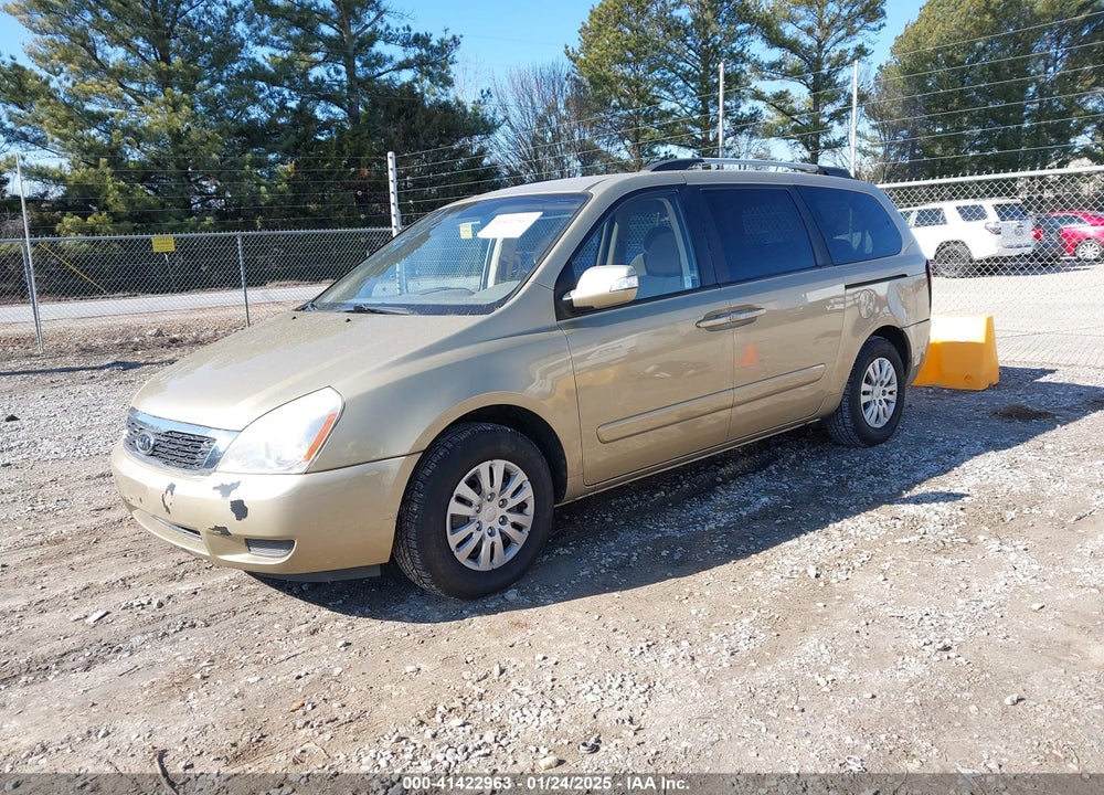 2011 KIA SEDONA LX VIN: KNDMG4C78B6403835