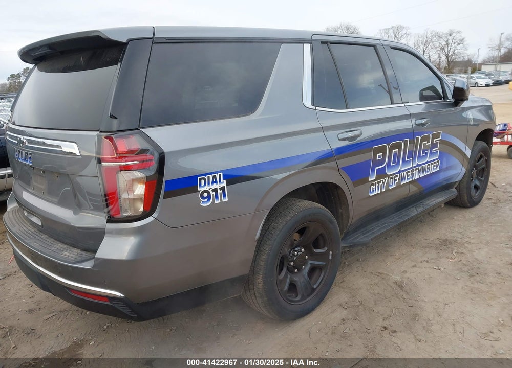 2022 CHEVROLET TAHOE 2WD COMMERCIAL FLEET VIN: 1GNSCLED2NR211806
