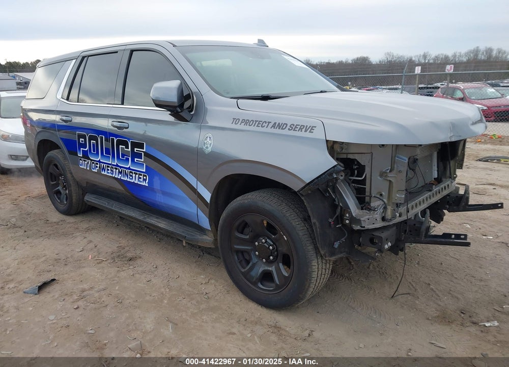 2022 CHEVROLET TAHOE 2WD COMMERCIAL FLEET VIN: 1GNSCLED2NR211806
