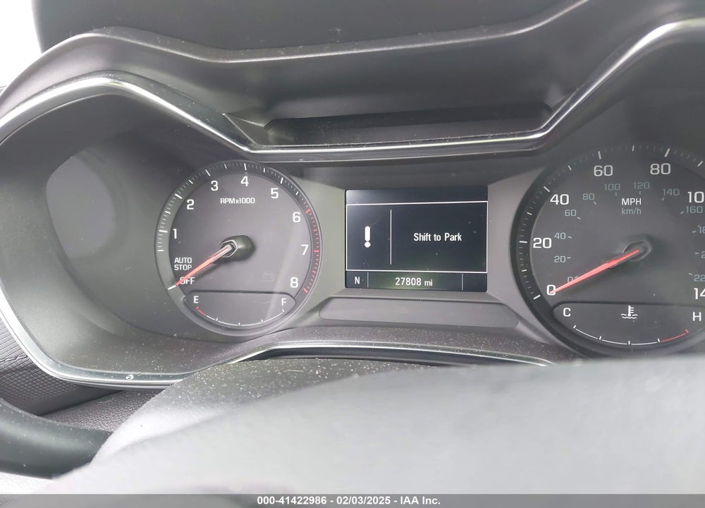 2022 CHEVROLET TRAILBLAZER VIN: KL79MRSLXNB109758