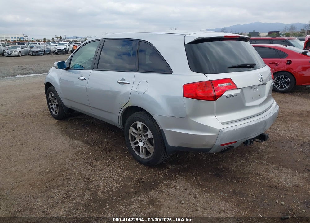 2007 ACURA MDX TECHNOLOGY PACKAGE VIN: 2HNYD28387H535952