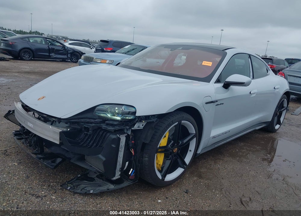 2021 PORSCHE TAYCAN TURBO S VIN: WP0AC2Y11MSA62220