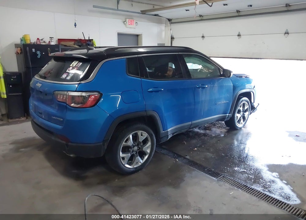 2019 JEEP COMPASS LIMITED 4X4 VIN: 3C4NJDCB1KT641736