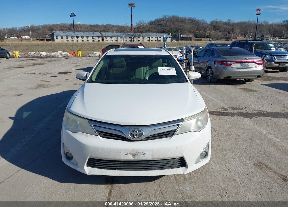 2012 TOYOTA CAMRY VIN: 4T1BK1FK9CU015011